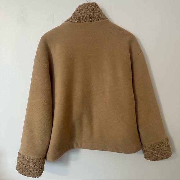 Banana Republic Sherpa Bomber Jacket – Size M - Picture 4 of 9